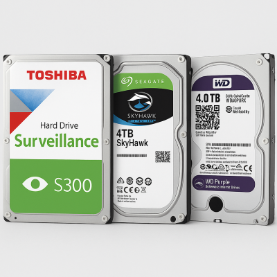 Disco Rígido Específico para CCTV 4 TB SATA III 3.5"