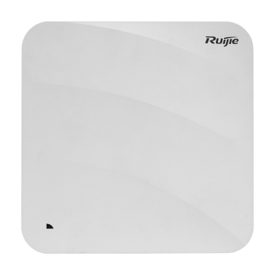 Ruijie Wi-Fi Omnidireccional AP 6E Alta densidade Tri-rádio 2.4/5/6 GHz / Largura do canal 160MHz.-RG-AP880-L
