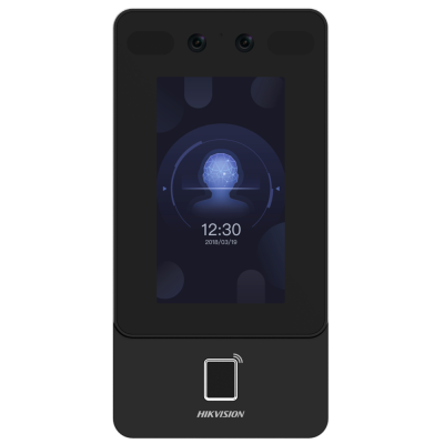 Acesso PoE e controlo de presença Facial, impressão digital, cartão EM, QR e PIN 1.500 utilizadores | 150.000 registos-Hikvision DS-K1T342EFWX-E1-Hikvision DS-K1T342EFWX-E1-DS-K1T342EFWX-E1