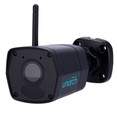 Câmara Bullet IP Uniview UHO‑B1R‑M2F3 2 MP Wi‑Fi Preta com IR 30 m e Microfone
