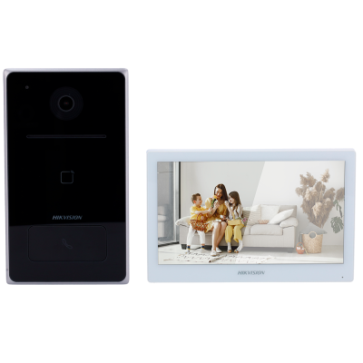 Kit de Videoporteiro Hikvision DS-KIS608-P (IP & WiFi)