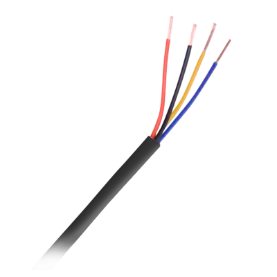 4 condutores Condutor Cobre electrolítico flexível Classe 5 Visor Alumínio poliéster+drenagem CuSn-CA4-100B-H