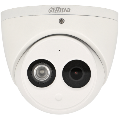 Câmara com fios (Coaxial) Turret Branca 20m  - Dahua HAC-HDW1200EM-A