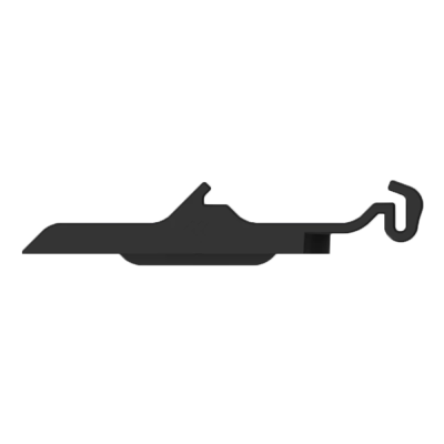 Teltonika Kit de montagem em calha DIN Suporte oficial para dispositivos Teltonika-TK-PR5MEC11