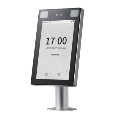 Dispositivo eletrónico de ecrã táctil com suporte prateado