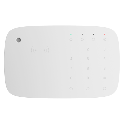 Carcasa para teclado com sirene e leitor RFID AJ-KEYPADCOMBI-W Instalación sencilla-Ajax AJ-KEYPADCOMBI-W-DUMMY