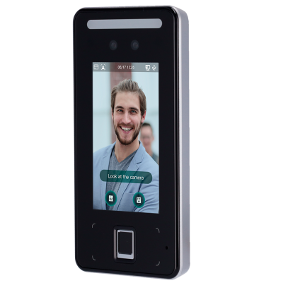 Control de Acesso e Presença Facial, huella, teclado e cartão MF 6.000 usuarios / 150.000 registros-XS-AC6214-MFDR