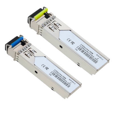 Pareja de módulos transceptores SFP Industriales Tx 1550/1310 nm Rx 1310/1550 nm Fibra monomodo-SFP-2.5G-TR1513LX-3SMF-LC-I