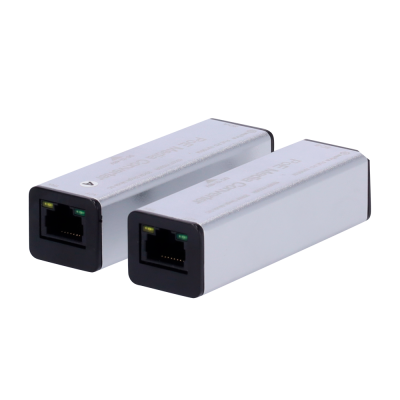 Safire Media Converter Kit (2 unidades) 1x Porta Ethernet RJ45 1x Conector Simplex SC-SF-MC-1F-E-20SM-SC