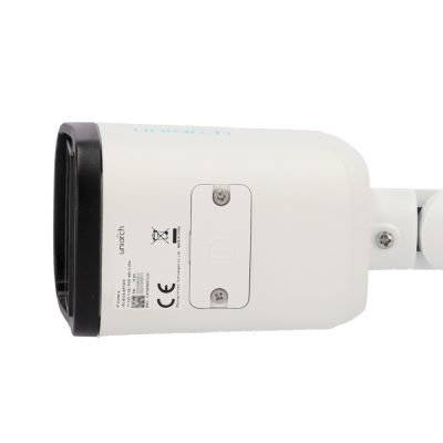 Câmara IP Bullet 4MP Uniarch UV-IPC-B124-APF40K PoE IR 30m H.265+ Lente 4.0mm Exterior