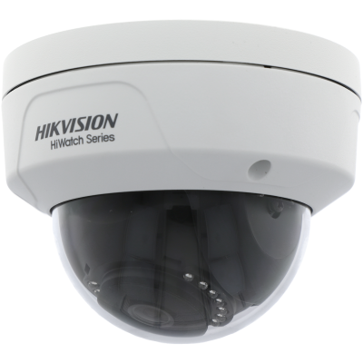 Câmara com fios (PoE) Mini-Dome Branca 2mpx 2.8mm  - Hikvision HWI-D121H