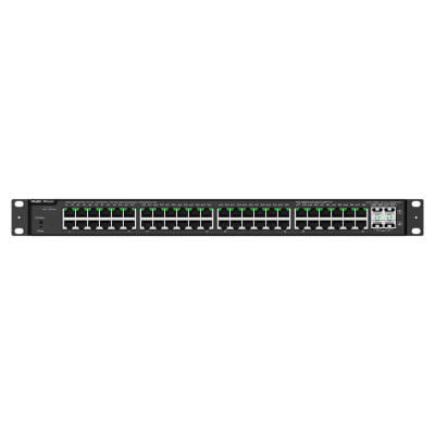 Reyee Switch PoE Cloud Layer 2 48 portas Gigabit PoE + 4 Gigabit SFP 30W por porta 802.3af/at / Máximo 370W-Ruijie RG-NBS3100-48GT4SFP-P