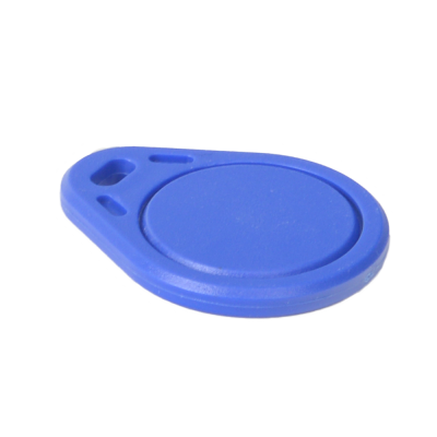 Porta-chaves TAG de proximidade regravável ID por radiofrequência MF Passivo : Cor azul-TAG-MF-WR