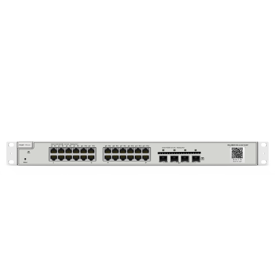 Reyee Switch Cloud Capa 3 24 portas RJ45 Gigabit 4 portas SFP Gigabit-Ruijie RG-NBS5100-24GT4SFP