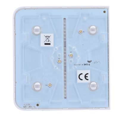 Painel lateral para interruptor compatível com AJ-LightCore -1G / -2W - branco-Ajax AJ-SIDEBUTTON-1G2W-W