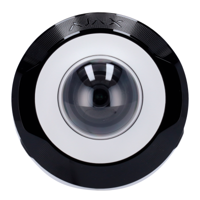 Câmara com fios (PoE) Mini-Dome Branca 8mpx 2.8mm 35m Microfone IP65-Ajax AJ-DOMECAM-MINI-8-W