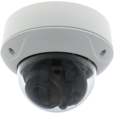 Câmara com fios (Coaxial) Mini-Dome Branca 5mpx 40m IP67 IK10 - Safire SF-DM832Z-Q4N1