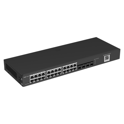 Reyee Switch Cloud Capa 2 24 portas RJ45 Gigabit 4 SFP Gigabit-Ruijie RG-NBS3100-24GT4SFP