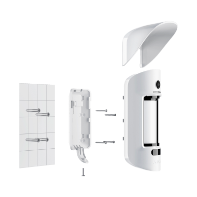 Tampa Ajax Hood para MotionCam Outdoor (preto)