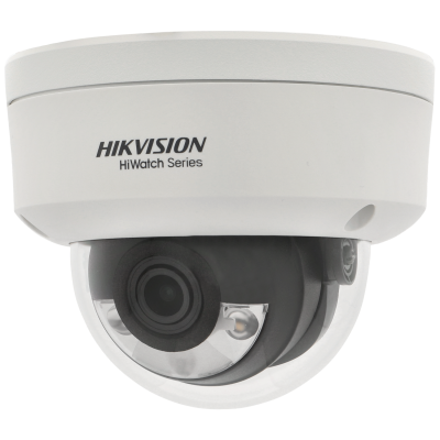 Câmara com fios (PoE) Mini-Dome Branca 4mpx 2.8mm 30m  - Hikvision HWI-D129H