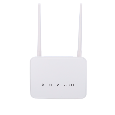Router 4G com WiFi e 4 portas RJ45 - Bateria - 100 mpbs-Safire SF-ROUTER-4G-UPS-4P