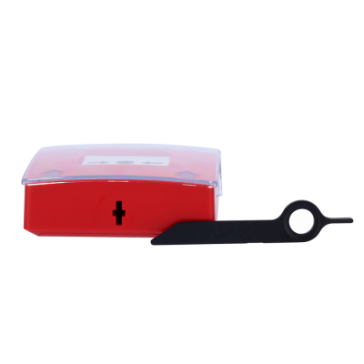 Botão de alarme de incêndio manual vermelho Sem fios 868 MHz Jeweller Botão de alarme de incêndio ou ativador de cenárioEEE-Ajax AJ-MANUALCALLPOINT-RED