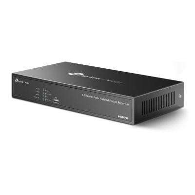 VIGI NVR1004H-4P TP-Link - 4 canais NVR 4K H.265+