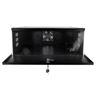 Cofre Metálico 4U para DVR/NVR lojaCCTV LOCKBOX-4U