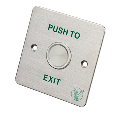 Botão de libertação de porta Tipo piezoelétrico Contacto NO / COM-PBS-820C