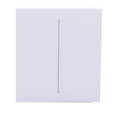 Painel central para interruptor compatível com AJ-LightCore 2G - branco-Ajax AJ-CENTERBUTTON-2G-W