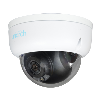 Sistema de Videovigilância com fios (IP) e Switch PoE, 6 Câmaras Mini-Dome com 4 mpx da Uniview Sistema de Videovigilância com fios (IP) e Switch PoE, 6 Câmaras Mini-Dome com 4 mpx da Uniview