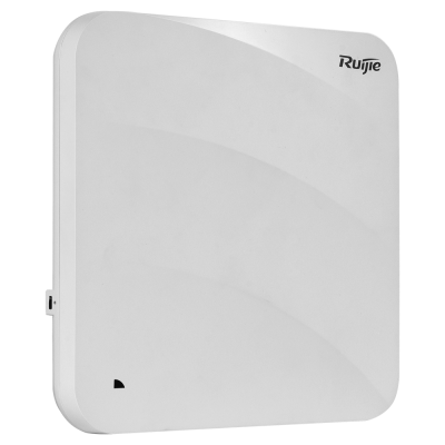 Ruijie Wi-Fi Omnidireccional AP 6E Alta densidade Tri-rádio 2.4/5/6 GHz / Largura do canal 160MHz.-RG-AP880-L