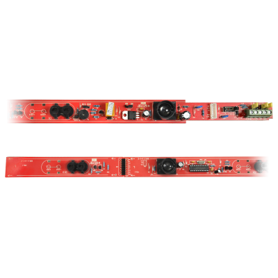 Detector de barreira por infravermelhos Cablado | 8 feixe de luz Alcance máx. de detecção 100 m-ABL100-1508A