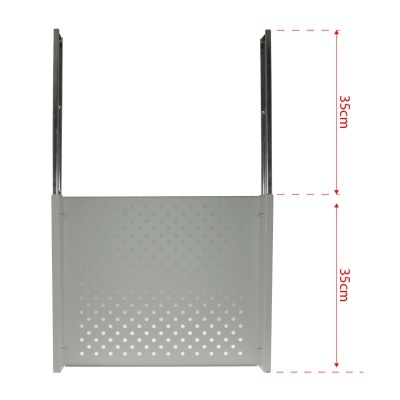 Bandeja Deslizante 2U para Cofres lojaCCTV VR-020