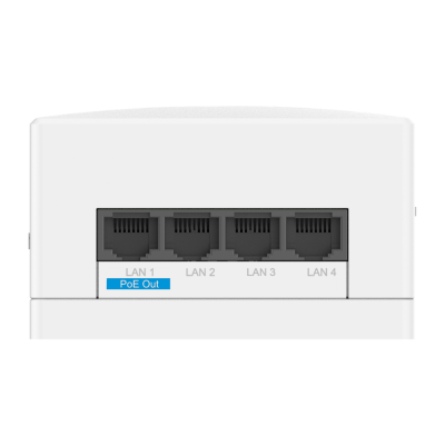 Ruijie AP de parede Omni-direccional WiFi 6, até 3000 Mbps-Ruijie RG-AP180P-L