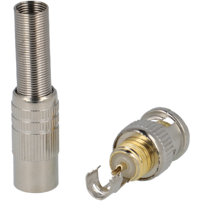 Conector BNC-M para soldar - RG59-Safire CON116-Safire CON116