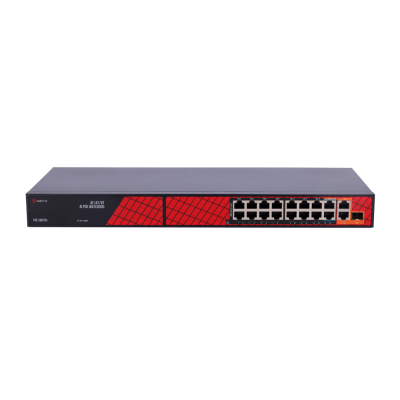 Safire Switch Hi-PoE 20 portas (16 portas + 2 uplink + 2 SFP)-Safire SF-SW1916HIPOE-HF-300