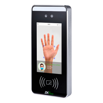 Controlo de acesso e presença Facial, palma da mão, cartão EM/MF e PIN 6.000 caras | 200.000 registos-ZKTeco ZK-VL-SPEEDFACE-V5L-RF-P-12-W Controlo de acesso e presença Facial, palma da mão, cartão EM/MF e PIN 6.000 caras | 200.000 registos-ZKTeco ZK-VL-SPEEDFACE-V5L-RF-P-12-W