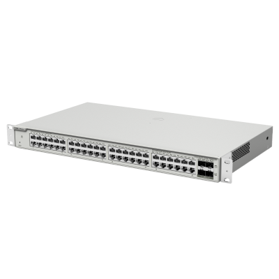 Reyee Switch Cloud Capa 2+ 48 portas RJ45 Gigabit 4 portas SFP+ 10 Gbps-Ruijie RG-NBS3200-48GT4XS