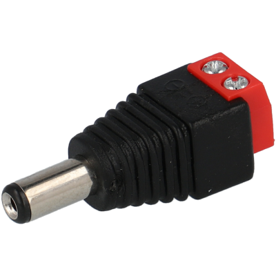 Dc macho saída +/ - de 2 terminais-A-CCTV A-COM-DC/M-SCREW-A-CCTV A-CON-DC/M-SCREW