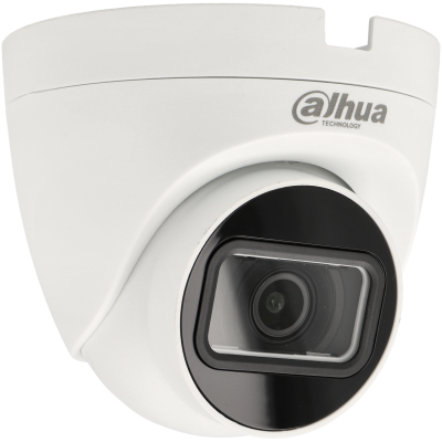 Câmara com fios (Coaxial) Turret Branca 2mpx 25m IP50 - Dahua HAC-HDW1200TRQ