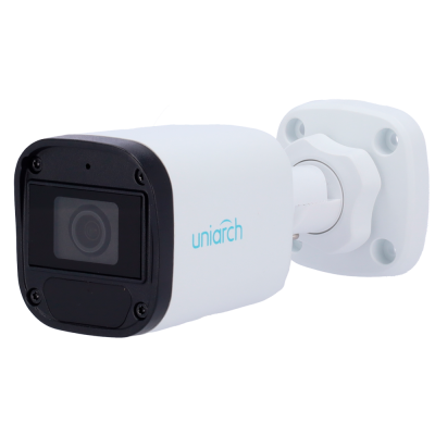 Câmara IP Bullet 4MP Uniarch UV-IPC-B124-APF28K PoE IR 30m H.265+ Exterior