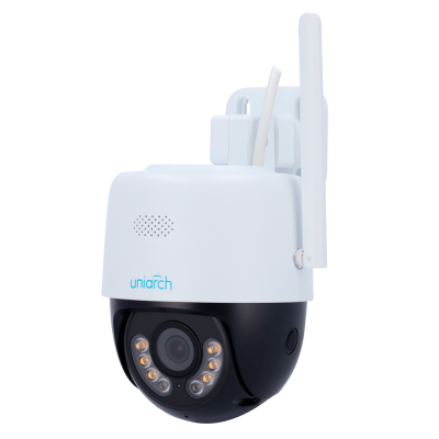 Câmara PT-IP Uniview UHO‑P1A‑M5F4D 5 MP com Auto‑Tracking, Dual Light e Áudio