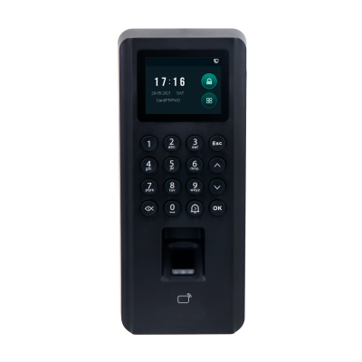 X-Security Leitor biométrico autónomo de control de acesso e presença Identificación por cartão MF, huella, senha e/o combinaciones-XS-AC2212-KFMF-WPOE