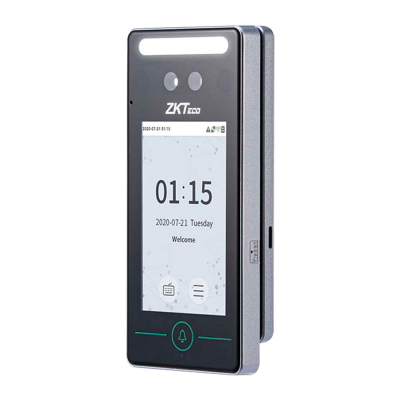 Controlo de acesso e presença Facial, palma da mão, cartão EM e PIN 800 caras | 150.000 registos-ZKTeco ZK-SPEEDFACE-V4L-P