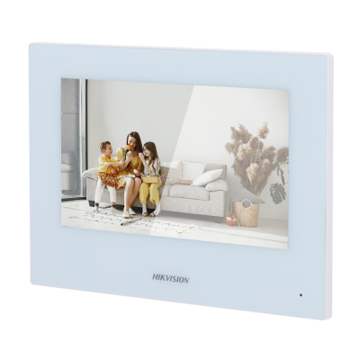 Monitor de Videoporteiro Hikvision DS-KH6320Y-WTE2/White (7 polegadas, 2 fios)
