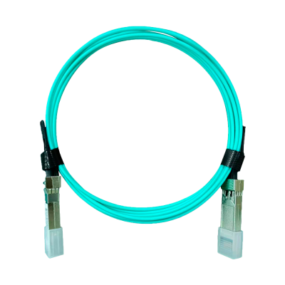 Cabo de conexão directo SFP+ Velocidade 10Gbps Módulos SFP+ em ambos os extremos-SFP-10G-AOC-5M