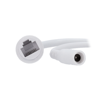 Câmara com fios (PoE) Turret Branca 5mpx 4mm 35m Microfone IP65-Ajax AJ-TURRETCAM-5-0400-W