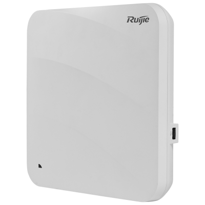 Ruijie Wi-Fi Omnidireccional AP 6E Alta densidade Tri-rádio 2.4/5/6 GHz / Largura do canal 160MHz.-RG-AP880-L