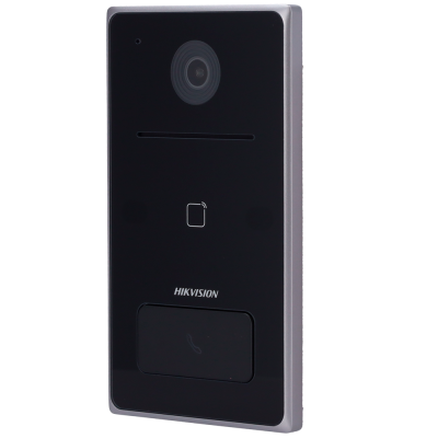 Placa de Videoporteiro Hikvision DS-KV6133-WME1/Flush (IP 2 MP, MF, Encastrar)